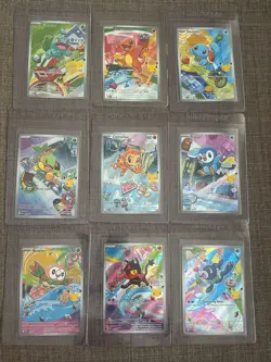 Pokemon Cards - First Partner Illustration Rare Series 1 Complete Set NM/M - Image 1