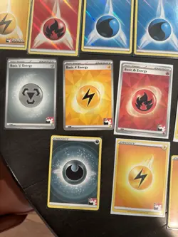 Pokemon Prize Pack Stamped and Holo Energy Cards. - Image 4
