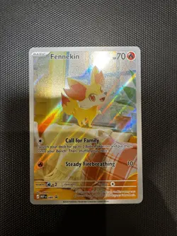 Fennekin MEP080 - Chaos Rising ETB Black Star Promo - Pokemon Cards - NM - Image 3