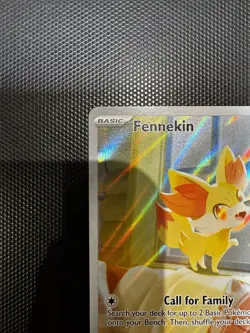 Fennekin MEP080 - Chaos Rising ETB Black Star Promo - Pokemon Cards - NM - Image 4