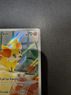 Fennekin MEP080 - Chaos Rising ETB Black Star Promo - Pokemon Cards - NM - Image 5