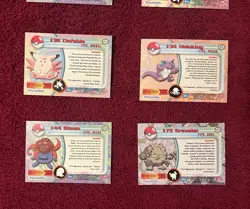 Pokemon Topps Trading Cards Lot of 8 – Pikachu, Holos, Ivysaur, Clefable & More - Image 5