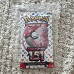 Pokemon TCG Scarlet & Violet 151 Mew Sealed Booster Pack 10 Cards English - Image 3