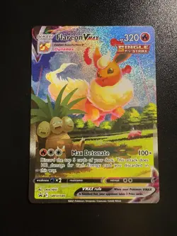 Flareon VMAX - SWSH180 SWSH: Sword & Shield Promo Cards Pokemon Card NM - Image 1