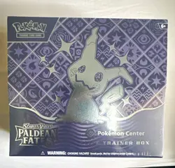 Pokemon Center Pokemon TCG Paldean Fates Elite Trainer Box 45 Cards Promo - Image 1