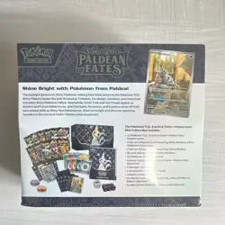 Pokemon Center Pokemon TCG Paldean Fates Elite Trainer Box 45 Cards Promo - Image 3