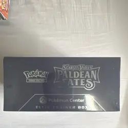 Pokemon Center Pokemon TCG Paldean Fates Elite Trainer Box 45 Cards Promo - Image 5
