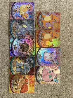 Vintage Pokemon Topps TV Animation Cards x47 – 16 Holo Foil Charmander 1999 - Image 4