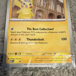 Pokemon TCG Pikachu at the Museum Oversized Promo Cards 0025 HP 70 EN 2026 - Image 2