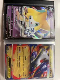 Jumbo Pokemon Card Collection 32 Cards And Binder - Image 3