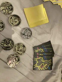 Lots Of Pokemon Cards, Sleeves And Tokens - Image 3