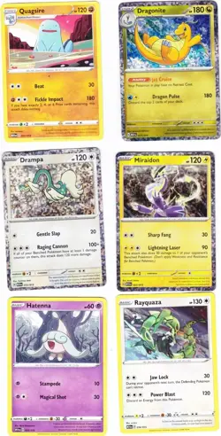 6 x Vintage Pokemon Cards 1 x McDonalds Promo 3 x Holo + Poster Bundle JOB LOT - Image 1