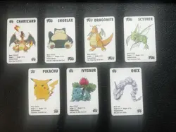 1998 KFC Pokemon Mini Cards Set Lot Charizard Snorlax Pikachu Dragonite + More - Image 1