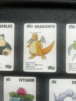 1998 KFC Pokemon Mini Cards Set Lot Charizard Snorlax Pikachu Dragonite + More - Image 4