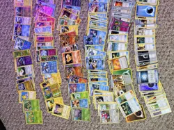 Pokemon TCG cousin’s childhood collection ROUGHLY 300 cards - Image 3