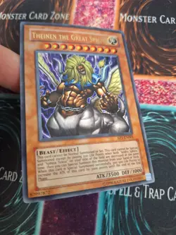 Yugioh Theinen the Great Sphinx EP1-EN001 Ultra Rare Unlimited Near Mint - Image 2