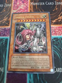Yugioh Sphinx Teleia EP1-EN003 Ultra Rare Unlimited Near Mint - Image 1