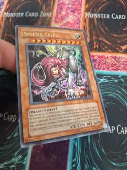 Yugioh Sphinx Teleia EP1-EN003 Ultra Rare Unlimited Near Mint - Image 2