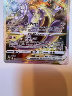 Mewtwo VSTAR GG44/GG70 NM Crown Zenith Galarian Gallery Ultra Card Pokemon TCG - Image 2