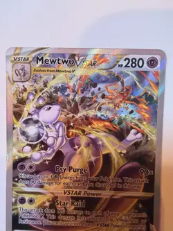 Mewtwo VSTAR GG44/GG70 NM Crown Zenith Galarian Gallery Ultra Card Pokemon TCG - Image 3