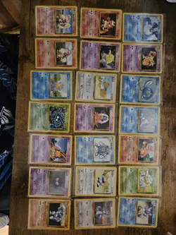 Pokemon Base Set Cards /102 . Nm,lp And Mp 55 In Total (Some Duplicates) - Image 1