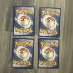Lot Of Four Pokemon Team Plasma Cards Flareon, Espeon, Glaceon, Vaporeon - Image 4