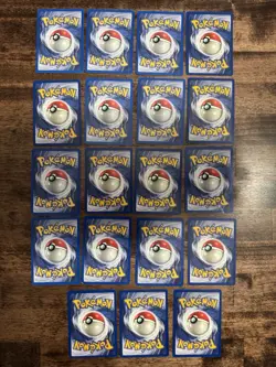 Pokemon Vintage Base Set 2 Bulk Lot 44 Cards No Holos Conditions From LP To HP - Image 3