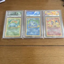 Pokemon TCG Celebrations Cards - Charizard Blastoise Venusaur Ace 10 Gem Mint - Image 1