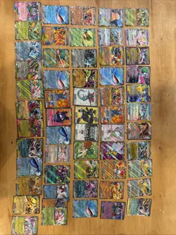 Pokemon Tcg Ex/double Rare Lot Of 57 Near Mint Cards - Image 1