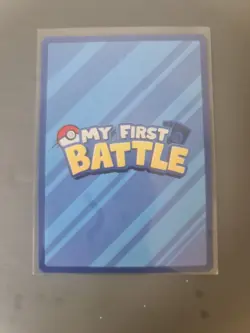 Pokemon TCG Pikachu My First Battle Blue & Silver Border Pair Of Cards - Image 2