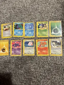 Pokemon E Reader Skyridge Aquapolis Lot 10 Cards - Image 2