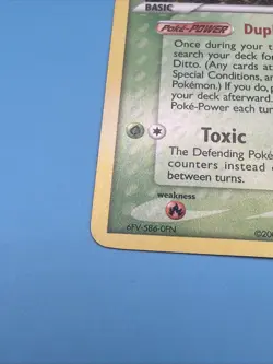 Ditto (Bulbasaur) Pokemon Card 36/113 EX Delta Species Non Holo - Great - Image 4
