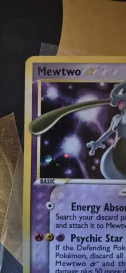 Mewtwo Gold Star 103/110 Ex Holon Phantoms Holo Rare Pokemon Card 2006 - Image 5