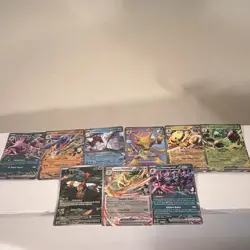 Pokemon TCG 9-Card English Holo ex Lot: Rocket Nidoking, Cynthia Garchomp - Image 1