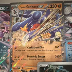 Pokemon TCG 9-Card English Holo ex Lot: Rocket Nidoking, Cynthia Garchomp - Image 3