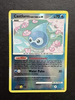 Castform 49/146 - Uncommon - Reverse Holo Lightly Played Pokemon TCG (P610) - Image 1