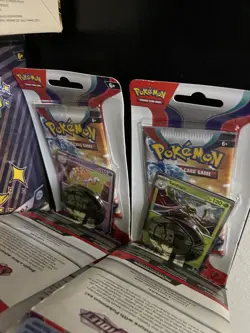 Pokemon Scarlet Violet Promo Checklane Blister Pack Booster Coin Sealed X30 - Image 2