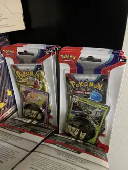Pokemon Scarlet Violet Promo Checklane Blister Pack Booster Coin Sealed X30 - Image 5