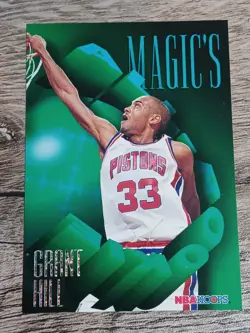 Grant Hill 1994-95 NBA Hoops Magic’s All-Rookie Team #AR-3 Detroit Pistons - Image 1