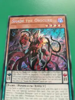 BLZD En083 Shade The Obscure Secret Rare 1st Edition Yu-Gi-Oh Card Near Mint - Image 2