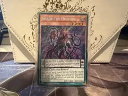 Yu-Gi-Oh! Shade The Obscure BLZD-EN083 Secret Rare 1st Edition - Image 1