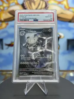 PSA 10 - Steelix 150/132 Illustration Rare Mega Evolution Base x525 - Pokemon - Image 1