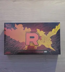 Pokemon Pokemon TCG Team Rocket's Moltres ex Ultra Premium Collection Box Sealed - Image 1