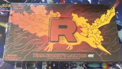 Pokemon TCG Team Rocket's Moltres ex Ultra-Premium Collection Box 2025 (3 Cards) - Image 1
