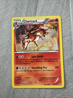 Pokemon TCG Charizard Holo Rare Card 19/113 Legendary Treasures SUPER CLEAN NM - Image 2