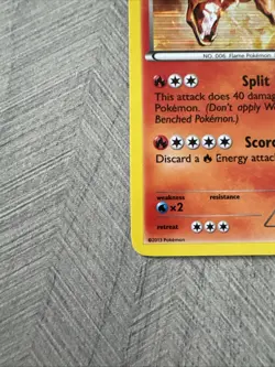 Pokemon TCG Charizard Holo Rare Card 19/113 Legendary Treasures SUPER CLEAN NM - Image 3
