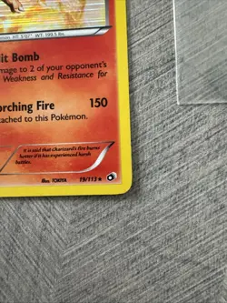Pokemon TCG Charizard Holo Rare Card 19/113 Legendary Treasures SUPER CLEAN NM - Image 4