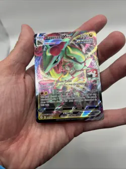 111/203 Rayquaza VMAX Prize Pack Pokemon TCG League Play Stamped Evolving Skies - Image 4