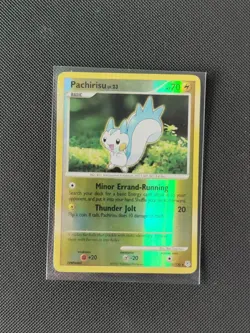 Pokemon TCG Pachirisu Diamond & Pearl Base Set 35/130 Reverse Holo Rare LP - Image 1