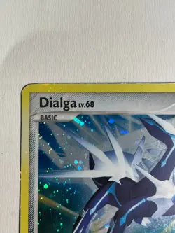 Nintendo Pokemon TCG Dialga 1/130 Diamond & Pearl Holo Rare HP 90 EN 2007 - Image 2